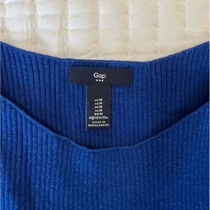 Comfy Royal Blue Sweater-Like Long Sleeve